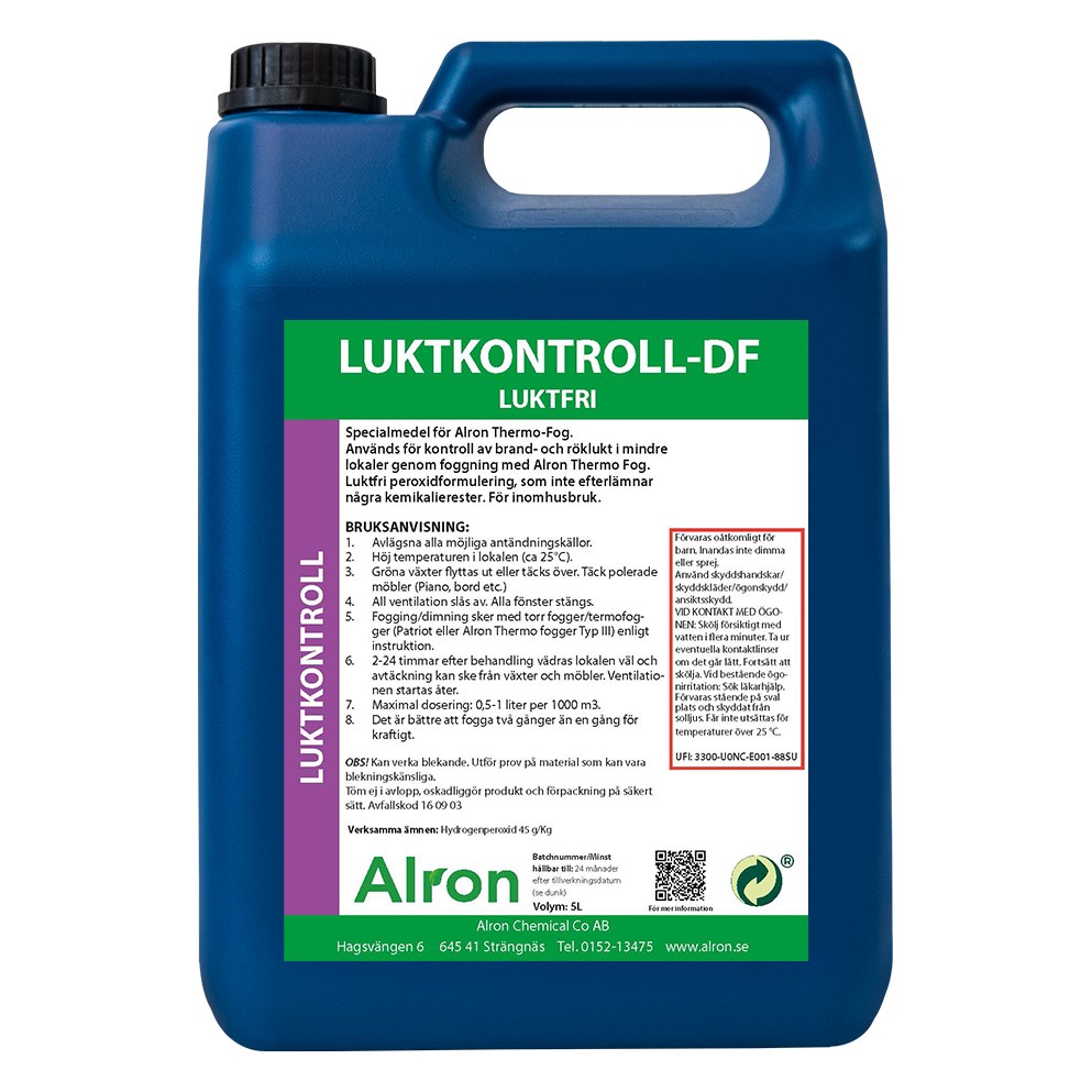 Alron Luktkontroll-DF luktfri, peroksidbasert, 5 l