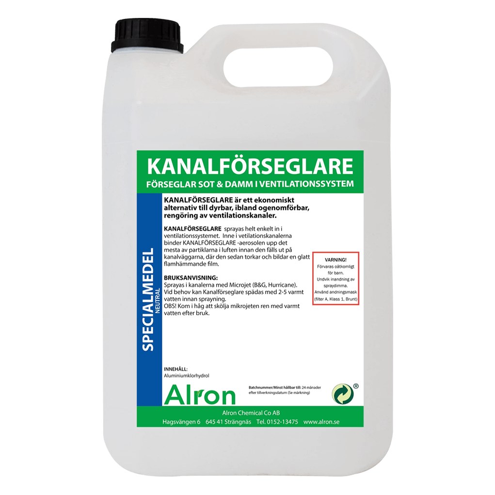 Alron kanalforsegler for ventilasjon, 5 l